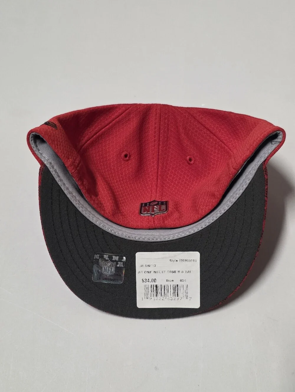 New Era 59FIFTY NFL Fitted Caps Lot of 2 Packers/Buccaneers Size 6 3/4